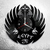 Оригинальные часы из виниловых пластинок  "Египет" версия 1