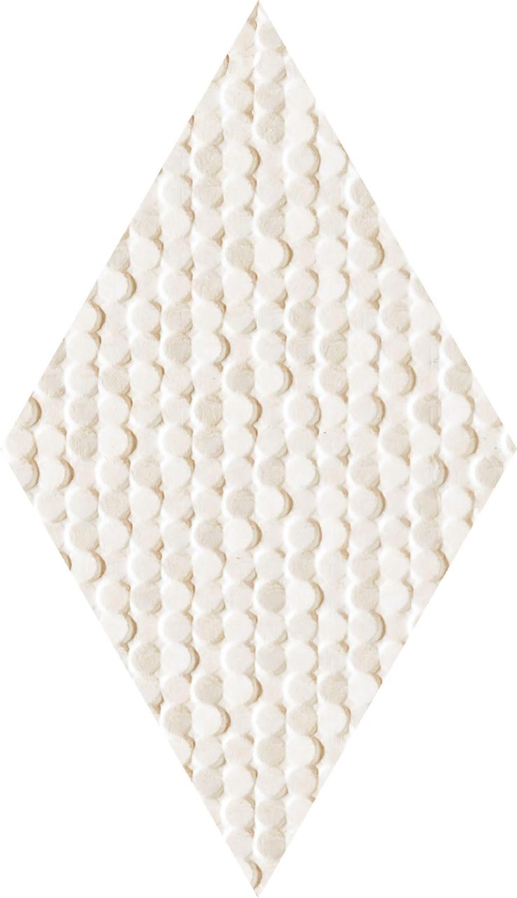 Керамическая плитка Coralle diamond ivory 9.6x11.2