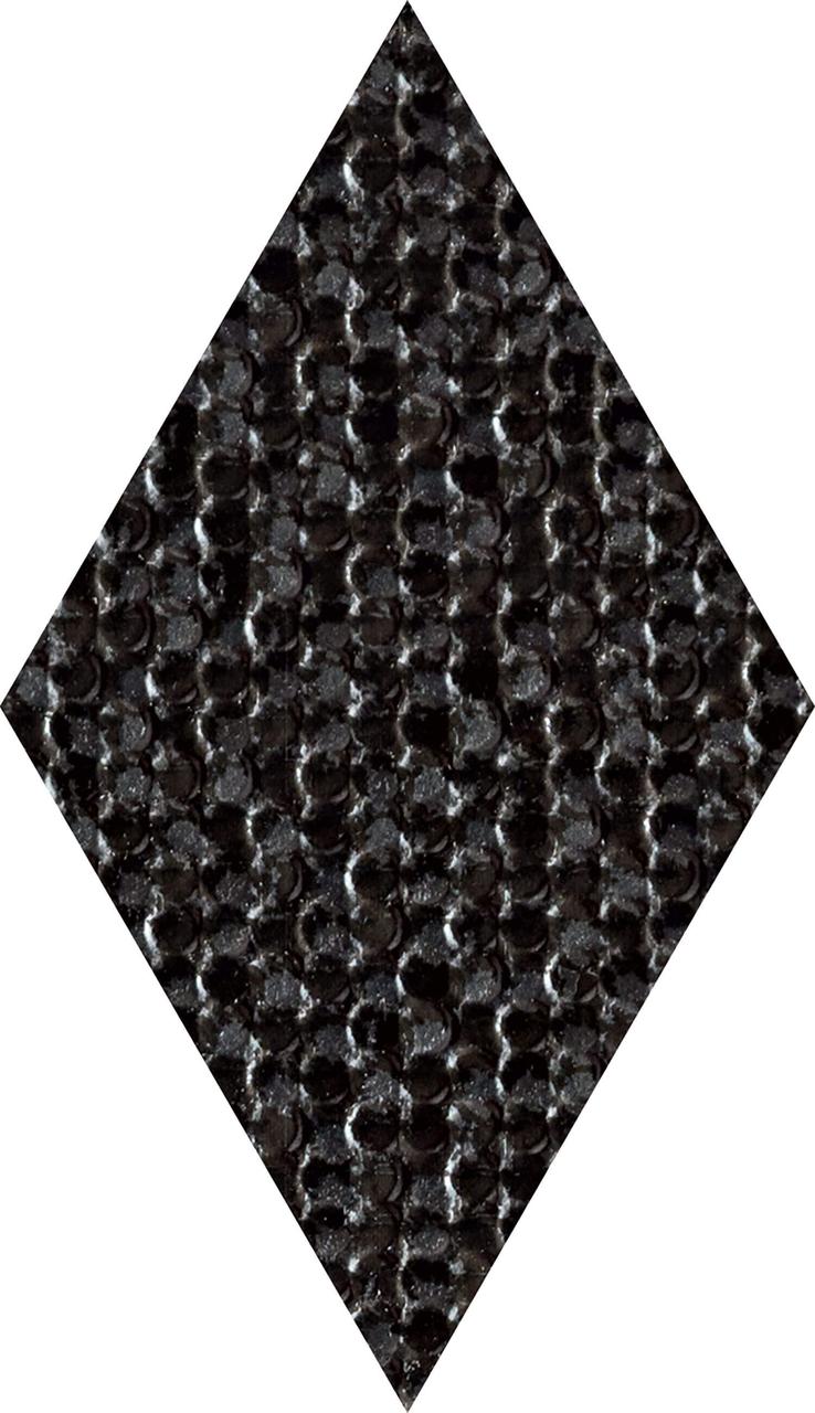 Керамическая плитка Coralle diamond black 9.6x11.2