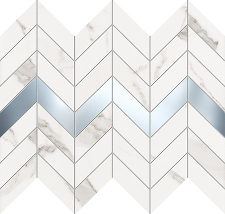 Керамическая плитка мозаика Vienna white 24.6x29.8