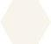 Керамическая плитка Satini white hex 11x12.5