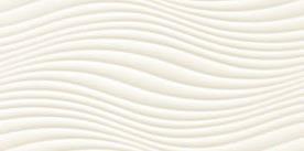 Керамическая плитка декор Satini white wave STR 29.8x59.8