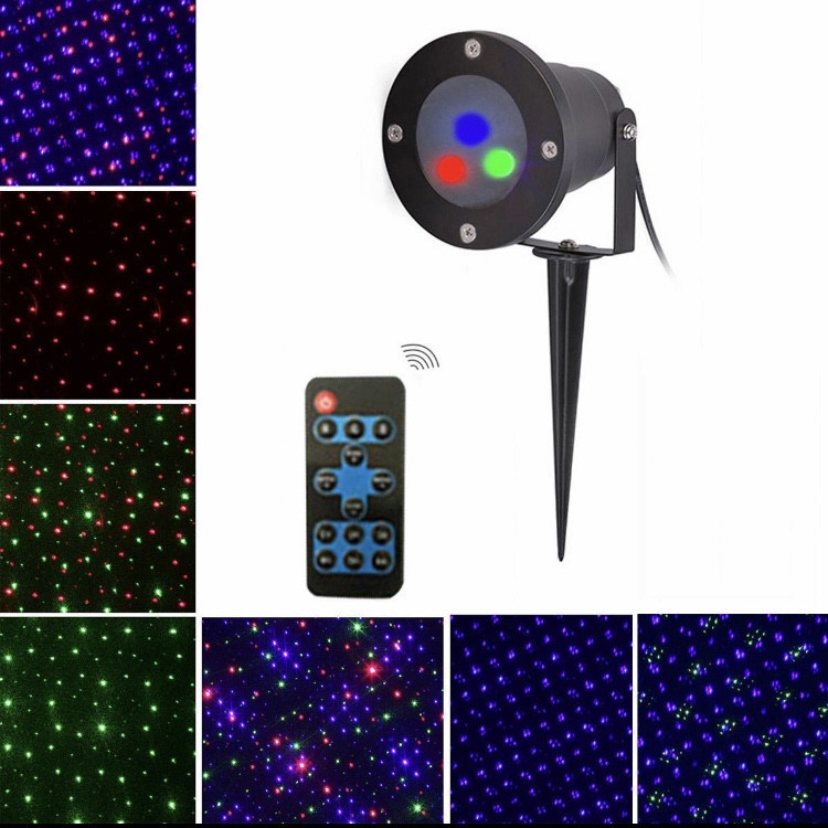 Лазерный проектор Laser Light 1 режим (Уличный) - фото 3 - id-p140428349
