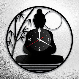Часы из виниловых пластинок "Искусство,религия"