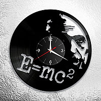 Часы из виниловой пластинки "Эйнштейн" версия 1