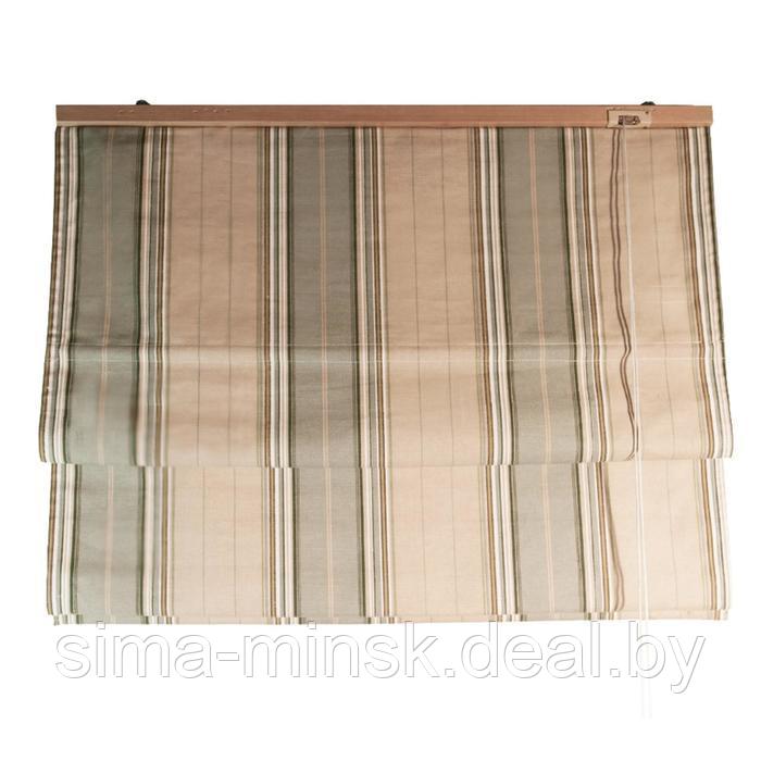 Римская штора «Скансен», размер 60х160 см - фото 2 - id-p140450069