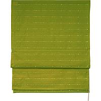 Римская штора «Терра», размер 140х160 см, цвет зелёный