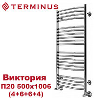 Полотенцесушитель водяной Виктория П20 500х1006 (4+6+6+4) TERMINUS