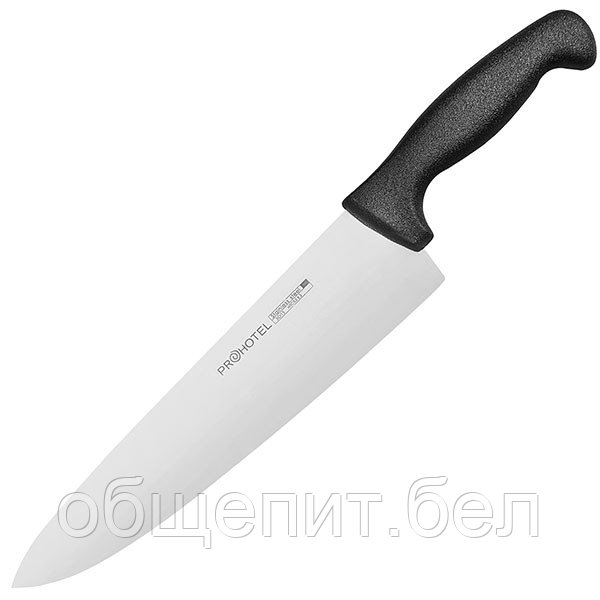 Нож поварской «Проотель» L=380/240, черный