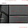 Чехлы на сиденья для Citroen C4 Grand Picasso (2013-) / Ситроен (экокожа, черный + серая вставка), фото 4