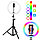 Кольцевая лампа 30 см MJ-30 RGB NetStar +Штатив 220см.+Разные цвета свечения., фото 3