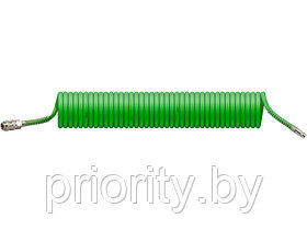 Шланг полиэт. спиральный ф 6,5/10 мм с быстросъемн. соед. ECO (длина 10 м)