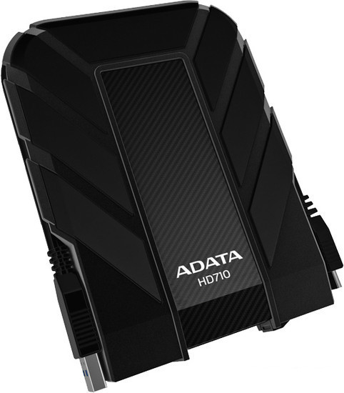 Внешний накопитель A-Data DashDrive Durable HD710 2TB Black (AHD710-2TU3-CBK) - фото 1 - id-p115610352