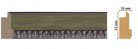 Багет DECOMASTER FM16-1 (32*16*2850мм)