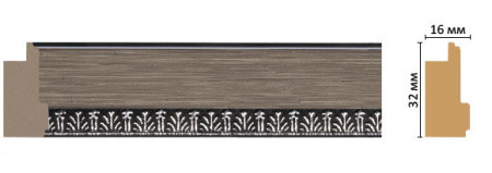 Багет DECOMASTER FM16-2 (32*16*2850мм)