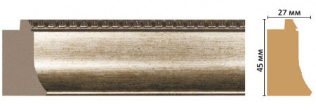 Багет DECOMASTER FM18-1 (45*27*2850мм)