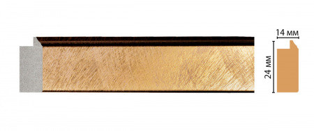 Багет DECOMASTER FM2-3 (24*14*2850мм)