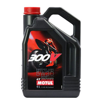 Моторное масло MOTUL 300V 4T Factory Line Road Racing 5W30 (4L) - фото 1 - id-p84009088