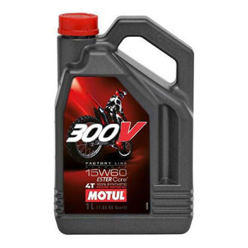 Моторное масло MOTUL 300V 4T Factory Line OFF ROAD 15W60 (4L) - фото 1 - id-p84009109