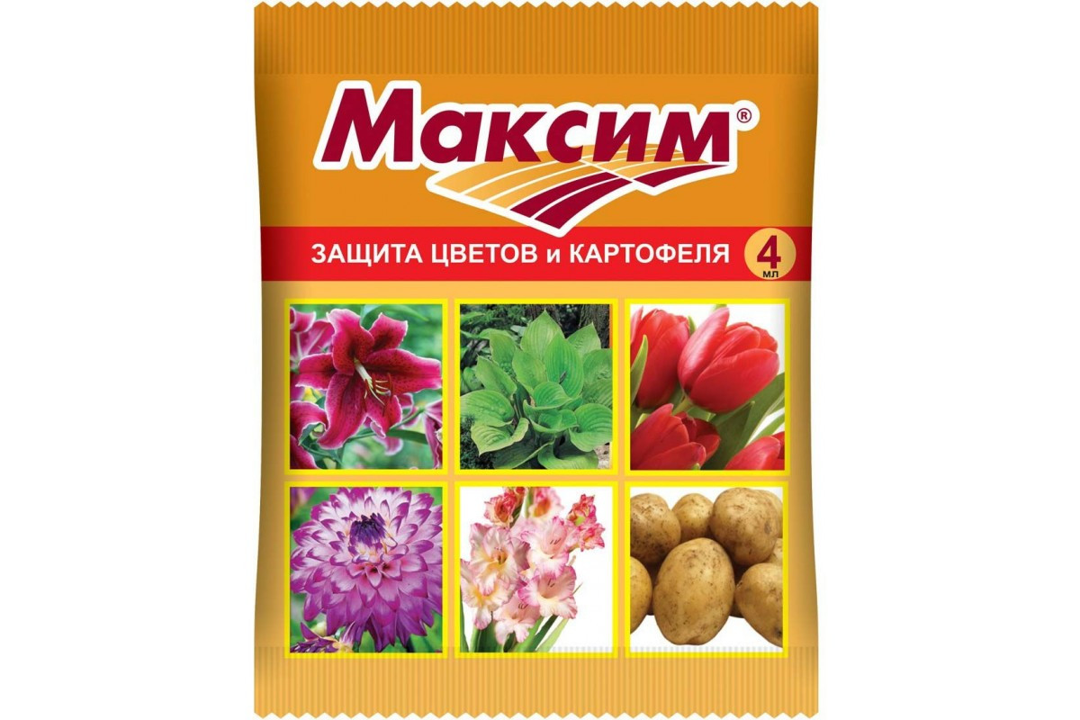 "Максим" защита цветов и картофеля, 4 мл (ООО "Ваше хозяйство")
