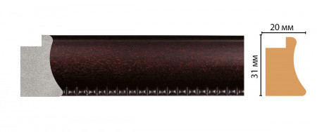 Багет DECOMASTER FM7-1 (31*20*2850мм)