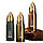 Термос в форме пули No Name Bullet Vacuum Flask, 500 мл Бронзовый корпус, фото 2