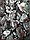 Мраморная крошка (черная с белыми прожилками) в биг-беге фр.40-70мм. 1000кг. / 1 тонна, фото 2