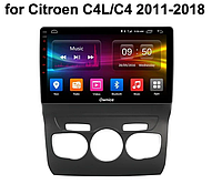 Штатная магнитола Carmedia для Citroen C4 на Android 10