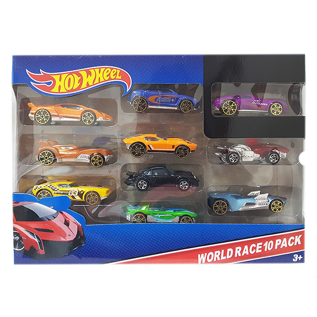 Набор Hot Wheel из 10 машинок 7 см World Race 2699-10 - фото 2 - id-p140741776