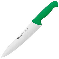 Нож поварской «2900», L=387/250 мм, зеленый