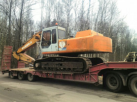 Перевозка гусеничного экскаватора FIAT-Hitachi 220.3 2