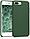 Чехол-накладка Silicon для Apple Iphone 7 / Iphone 8 ( темно-зеленый ), фото 2