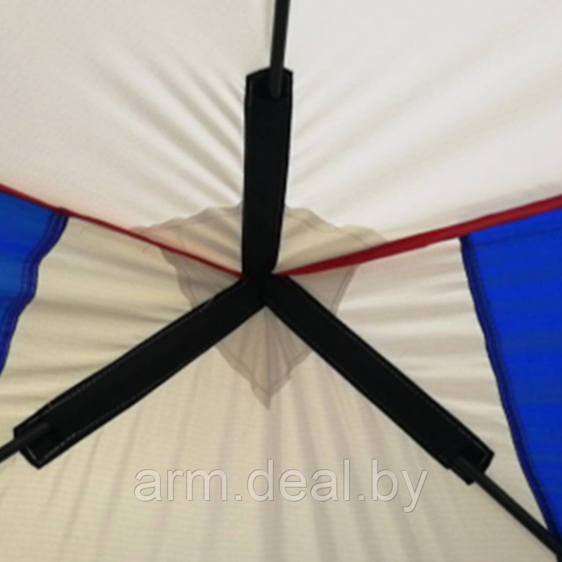 Трехслойная палатка-куб Traveltop 1622A (220х220х235 см), утепленная - фото 7 - id-p140894383