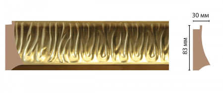 Багет DECOMASTER 552B-1608 (83*30*2900мм)