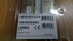 413015-B21 416474-001 память для сервера HP 16GB (2x8GB) FBD PC2-5300, фото 2