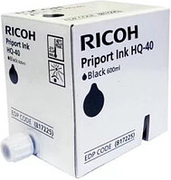 Чернила Ricoh Priport JP 4500 / DD4450 / DX 4542/ DX 4545 черные (O) HQ40 / 817225, 5шт по 600 мл