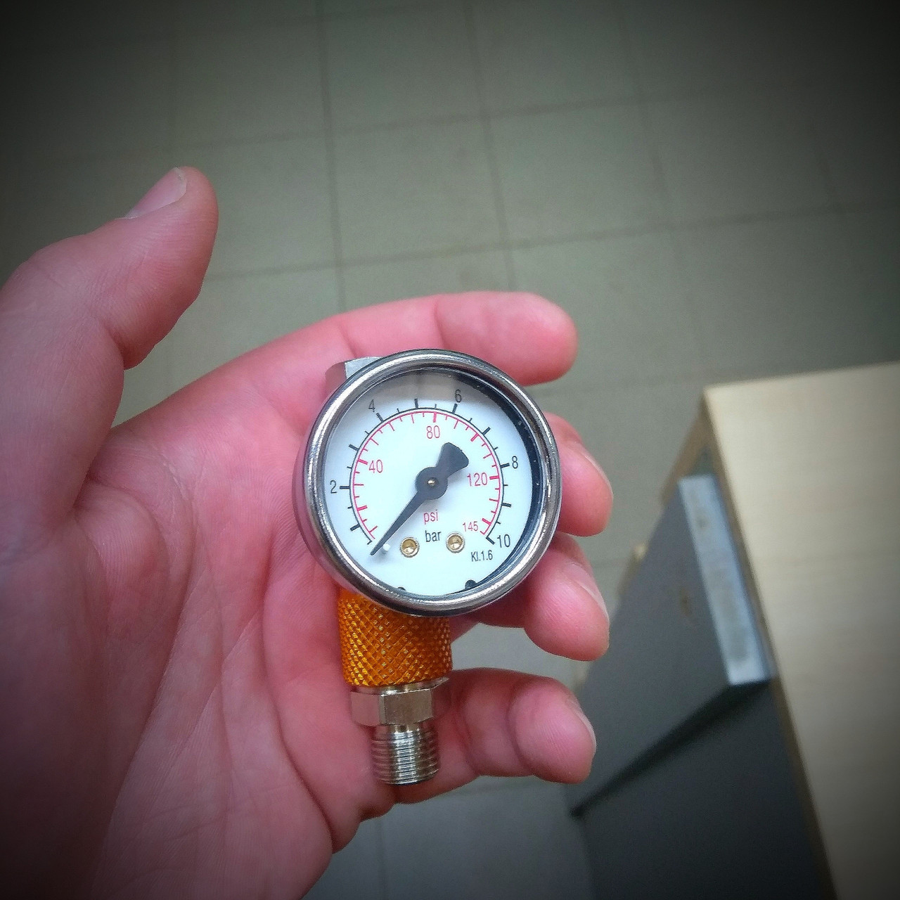 Регулятор давления для краскопультов RP/1 1/4"M х 1/4"F (AH085406) - фото 2 - id-p82929512