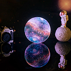 Ночник Галактика объемная 3 D Lamp 15см, 16 режимов подсветки, пульт ДУ, фото 7