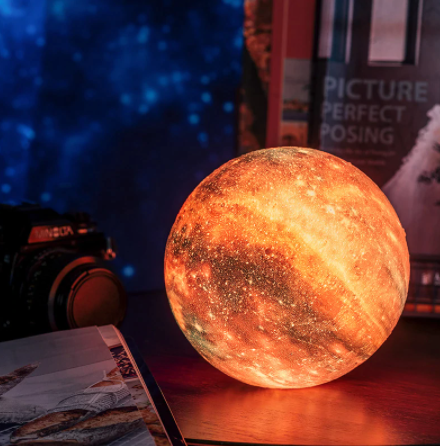 Лампа ночник Луна "Галактика" объемная 3 D Lamp 15см, 16 режимов подсветки, пульт ДУ - фото 7 - id-p140901148