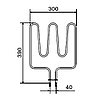 ТЭН Harvia ZSK-690 1500 Вт для Topclass 30/45(E)/Combi 50SE(A), Trendi KIP, Sound, Termonator, Moderna 45(E), фото 4