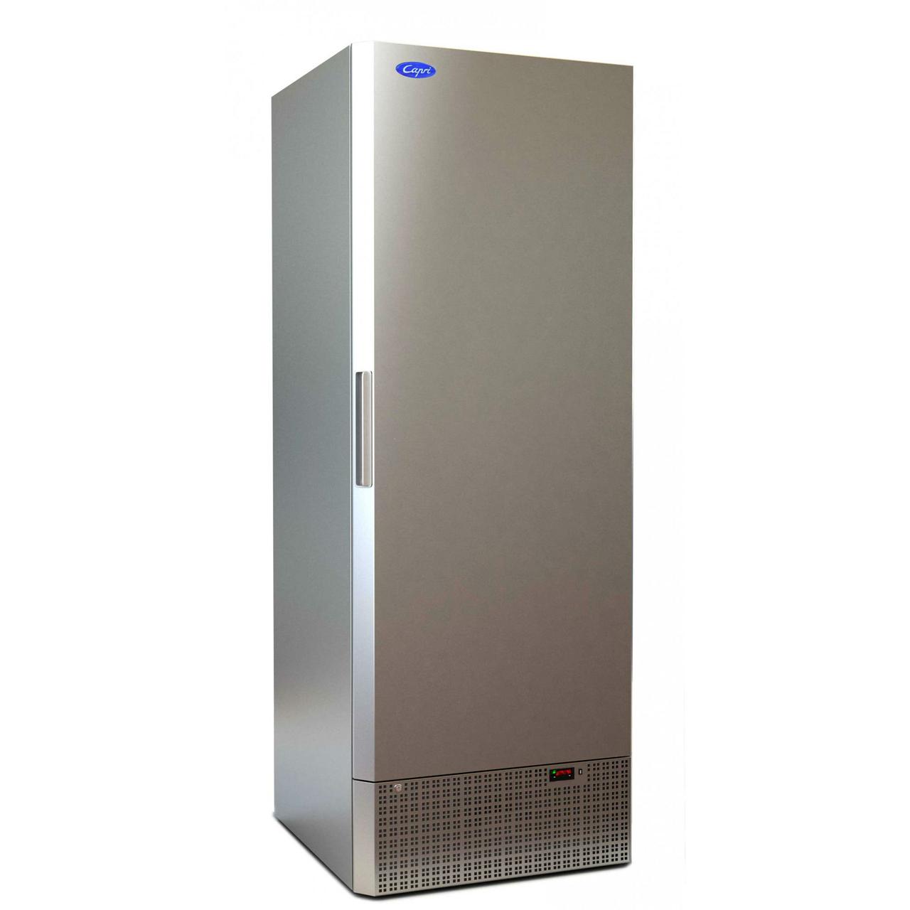 Холодильный шкаф МХМ Капри 0,7М (0...+7) нержавейка