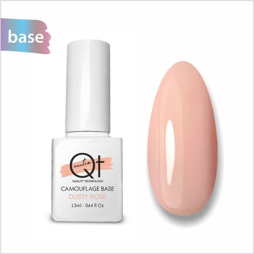 QТ Камуфлирующая база - Dusty Rose Розовая, 13 мл