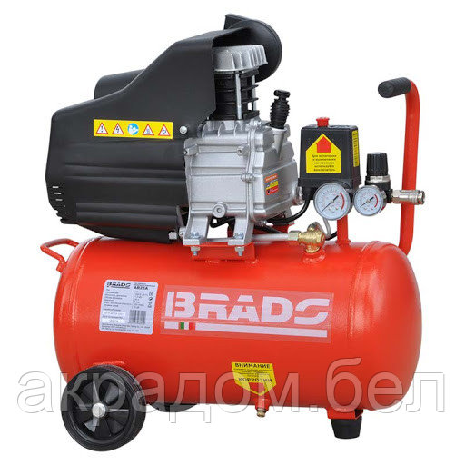 Воздушный компрессор BRADO AR70V (до 440 л/мин, 8 атм, 70 л, 230 В, 2.2 кВт) - фото 1 - id-p140913939
