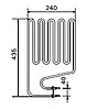 ТЭН Harvia ZSP-240 2150 Вт для Legend PO11, Club (Combi) K11G(S), фото 4