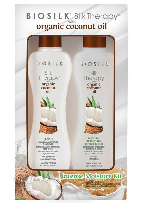 Biosilk Уход за волосами и телом 3 в 1 Silk Therapy with Organic Coconut Oil