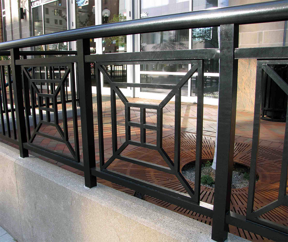 Ограждение балконное металлическое модель 1/1 - фото 1 - id-p140920405