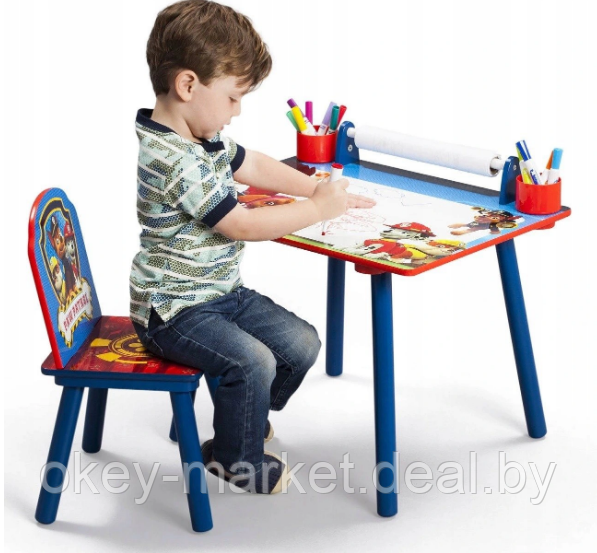 Стол для рисования с рулоном бумаги PAW PATROL