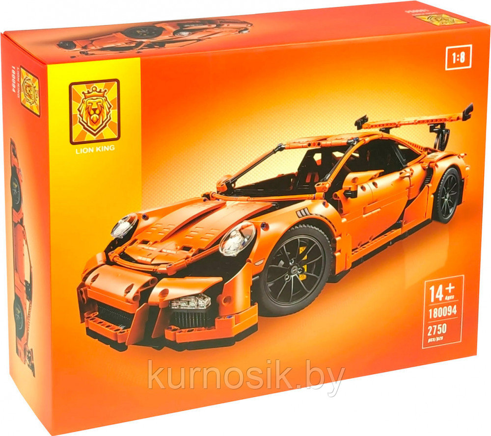 Конструктор Lion King "Porsche 911 GT3 RS" - купить в интернет-магазине ...