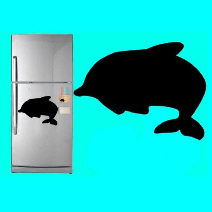 Магнитно-грифельная доска на холодильник «Дельфин»