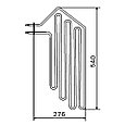 ТЭН Harvia ZSF-50 3000 Вт для Forte AF9, фото 4